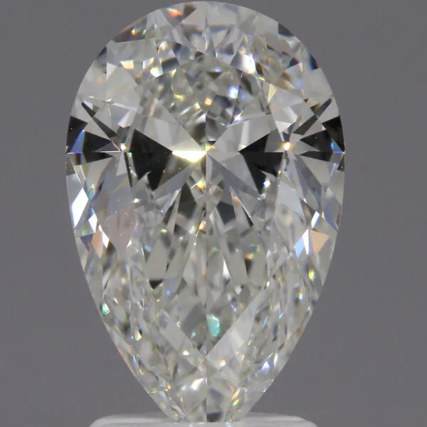 2.01CT GIA Pear Shape H-VVS2 Natural Diamond