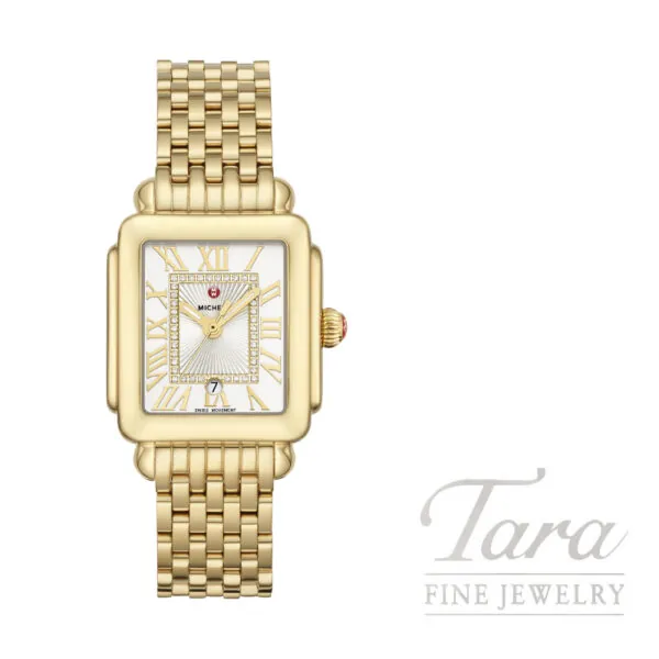 MICHELE Deco Madison Mid 18K Diamond Watch, 31mm Case - Online