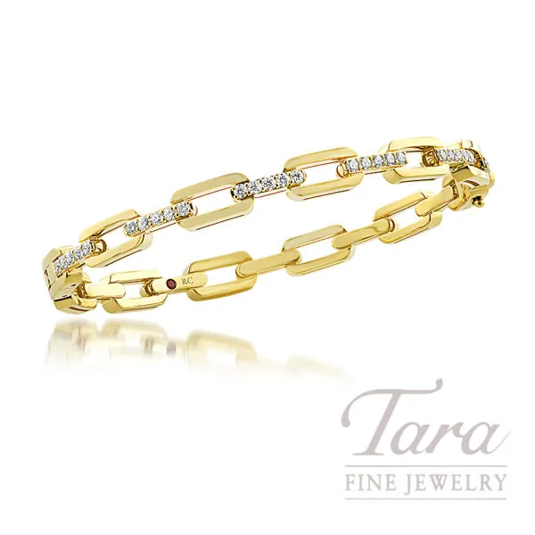 Roberto Coin 18K Yellow Gold Navarra Diamond Bracelet, 0.67TDW