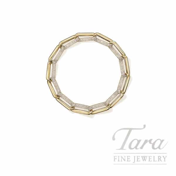 Hearts on Fire Diamond Link Bracelet 3.81TDW, 34.4G