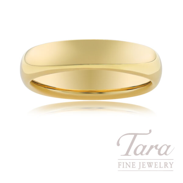 14K Yellow Gold Comfort Fit Band, 6.7G