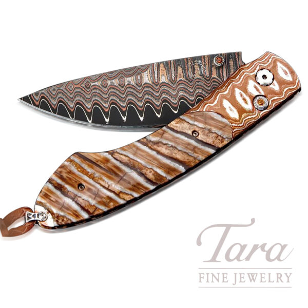 William Henry Spearpoint B12 Amber Butte Pocket Knife, #193 of 250