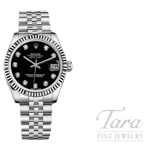 Rolex Datejust 31MM 18K White Gold & 904L Stainless Steel Pre-Owned