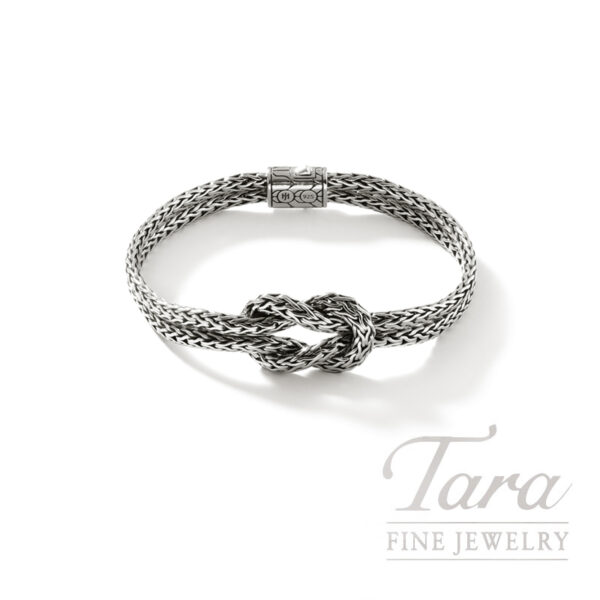 John Hardy Love Knot Bracelet Sterling Silver, 7MM
