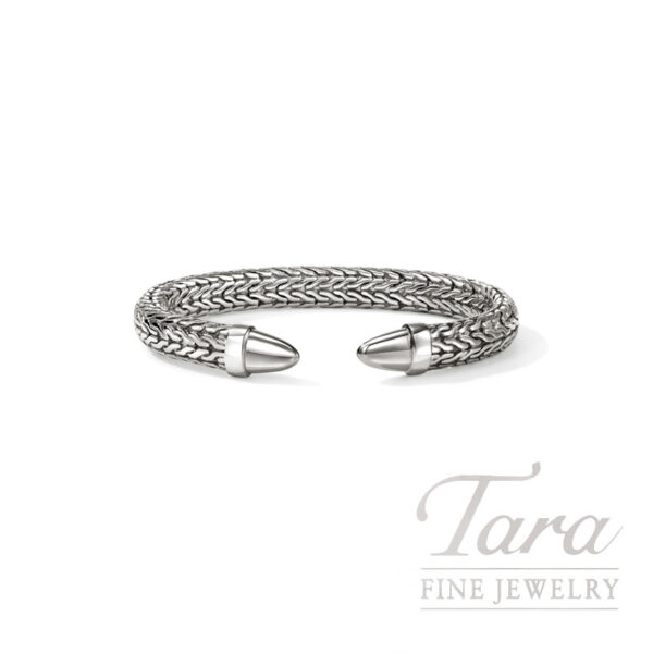 John Hardy Spear 50 Flex Cuff, Sterling Silver, 8.9MM