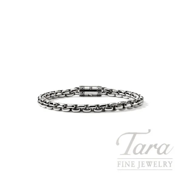 John Hardy Box Chain Bracelet, Sterling Silver, 6MM