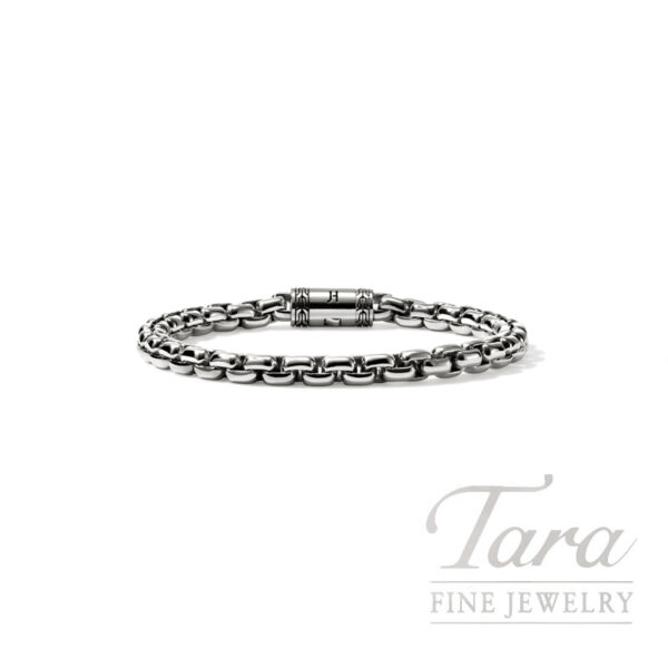 John Hardy Box Chain Bracelet, Sterling Silver, 6MM