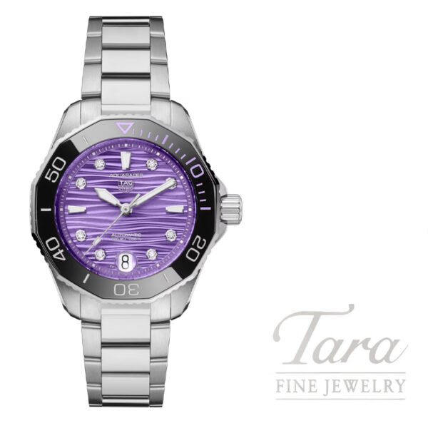 TAG Heuer Aquaracer Professional 300, Purple Dial 36MM