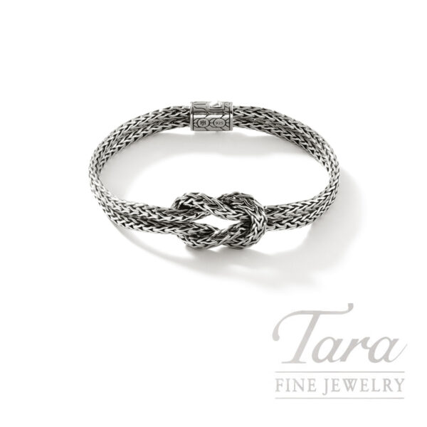 John Hardy Love Knot Bracelet Sterling Silver, 7MM