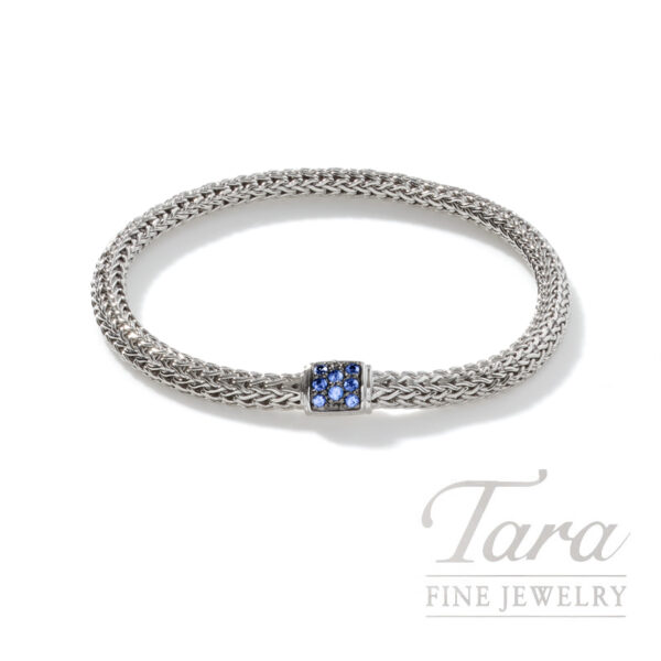 John Hardy Icon Bracelet, Sterling Silver, Gemstones, 5MM