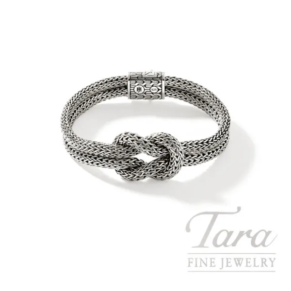 John Hardy Love Knot Bracelet, Sterling Silver, 10mm