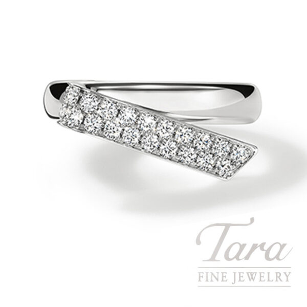 Hearts on Fire Inside/Out 18K White Gold Diamond Flip Ring 0.47TDW