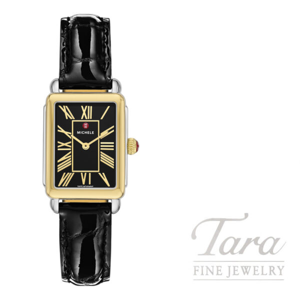 Michele Deco Park 18K Watch, 29mm case