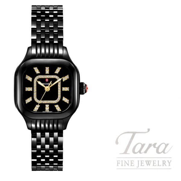 Michele Meggie Diamond Dial Watch, 29mm