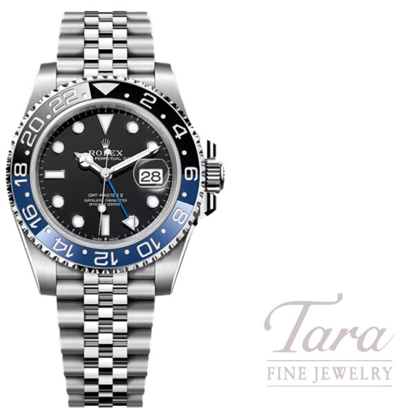 Rolex GMT-Master II 40MM 904L Stainless Steel Pre-Owned Never Worn Timepiece