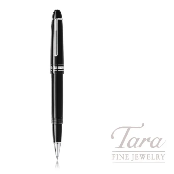 Montblanc Meisterstück LeGrand Platinum Coated Black Rollerball Pen 162