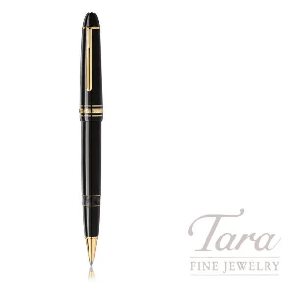 Montblanc Meisterstück LeGrand Gold Coated Black Rollerball Pen 162