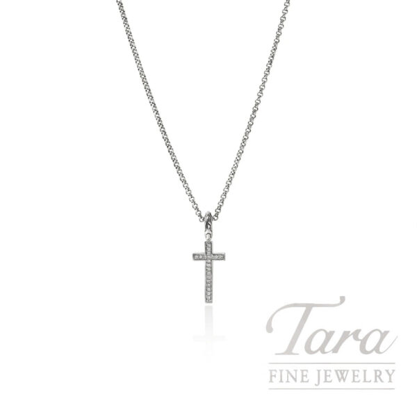 John Hardy Essentials Cross Necklace, Sterling Silver