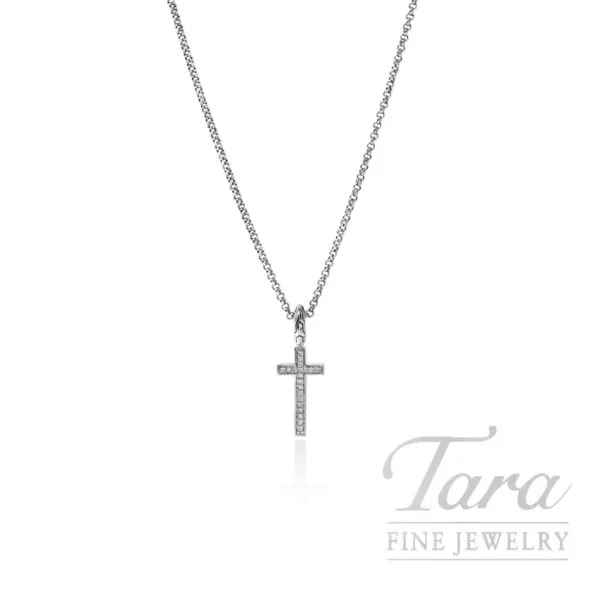John Hardy Essentials Cross Necklace, Sterling Silver