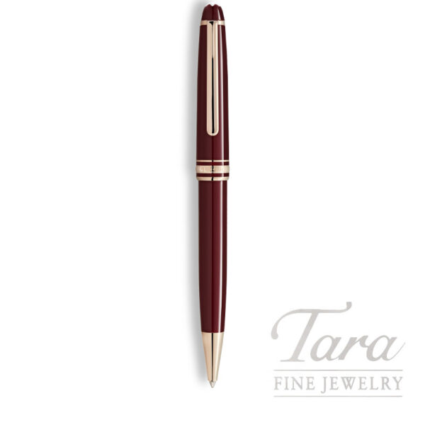 Montblanc Meisterstück Burgundy Red Classique Ballpoint Pen 164
