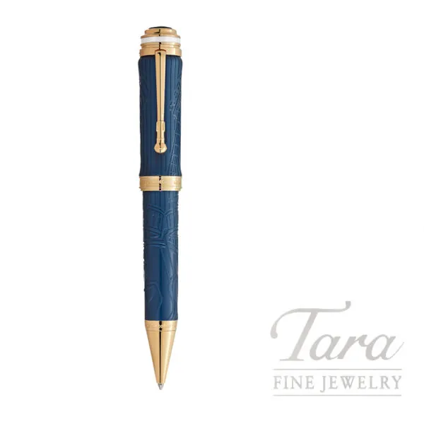 Montblanc Great Characters Queen Special Edition Dark Blue Rollerball Pen