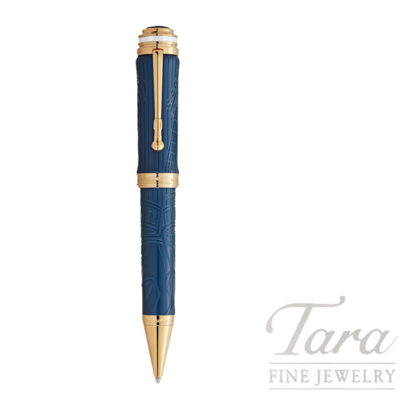 Montblanc Great Characters Queen Special Edition Dark Blue Rollerball Pen