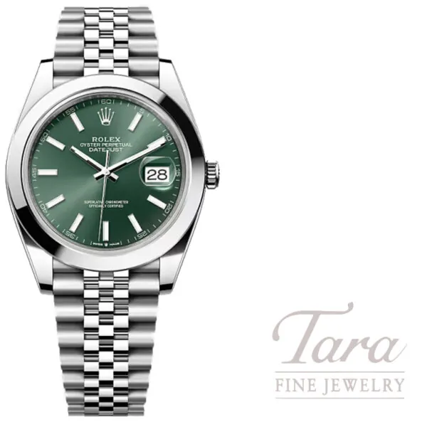 Rolex Datejust 41MM 904L Stainless Steel Pre-Owned Never Worn Timepiece