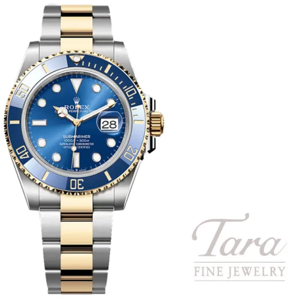 Rolex Submariner Date 41MM 18K Yellow Gold & Stainless Steel Pre-Owned Never Worn Timepiece