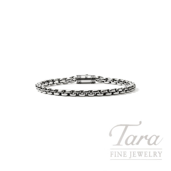 John Hardy Box Chain Bracelet, Sterling Silver, 4.8MM