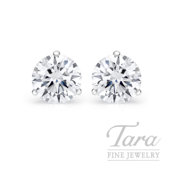 2.02CT. GIA Diamond Stud Earrings, K-VVS2
