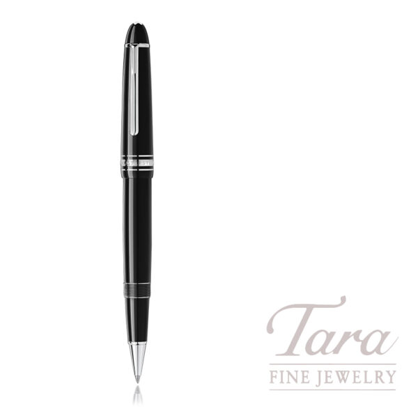 Montblanc Meisterstück LeGrand Platinum Coated Black Rollerball Pen 162