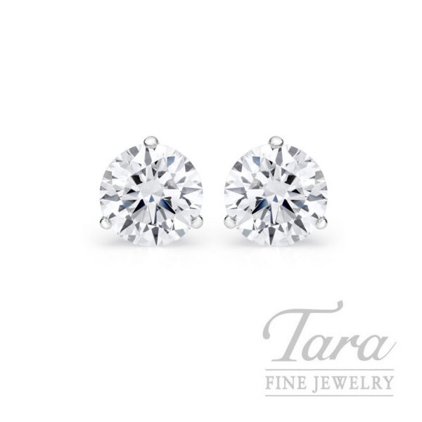 0.82CT. De Beers Forevermark Diamond Stud Earrings, J/K-VS1
