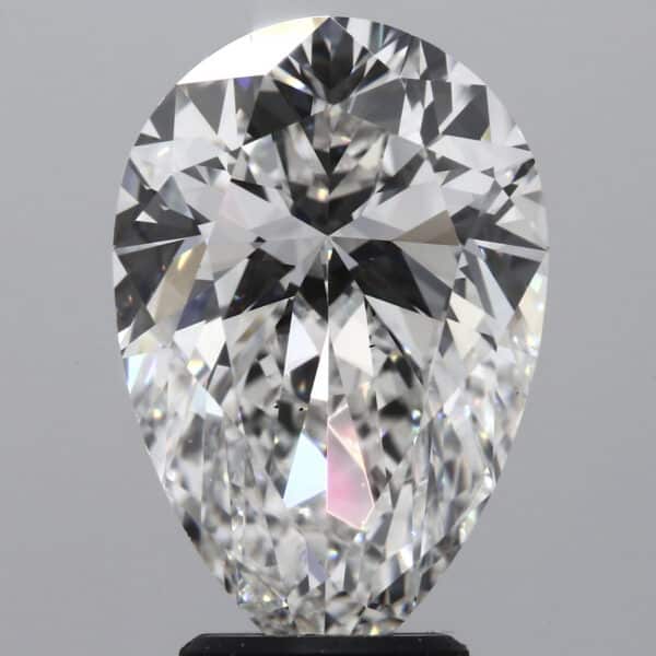 4.03CT. GIA Pear Shape G-VS2 Natural Diamond