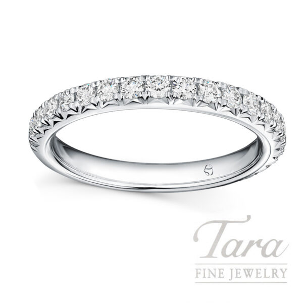 Hearts On Fire Platinum Vela Diamond Band, 1.00TDW