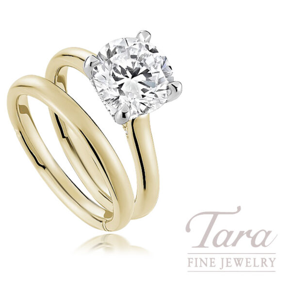 18K Yellow Gold Wedding Band 4.3G