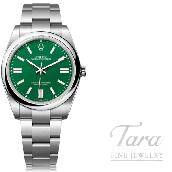 Rolex Oyster Perpetual 41MM 904L Stainless Steel Pre-Owned