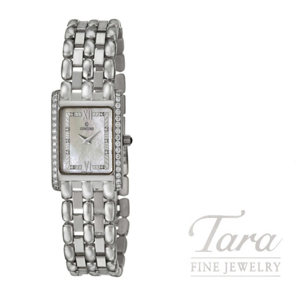 Concord Veneto 19MM 18K White Gold Pre-Owned