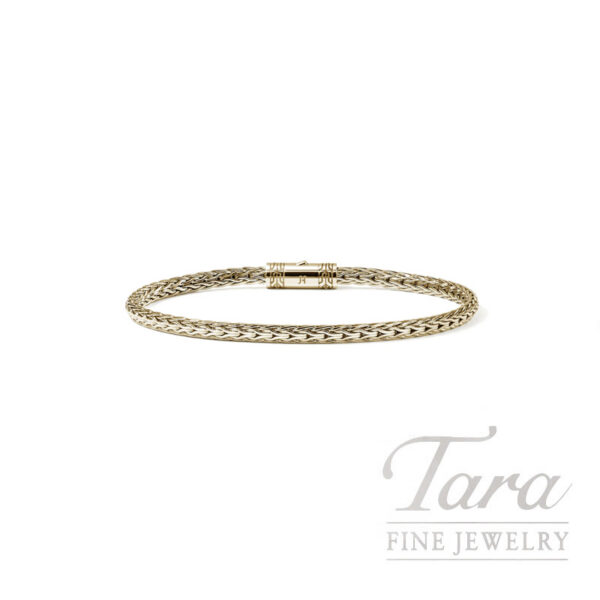 John Hardy Icon Bracelet, Gold, 3.5MM