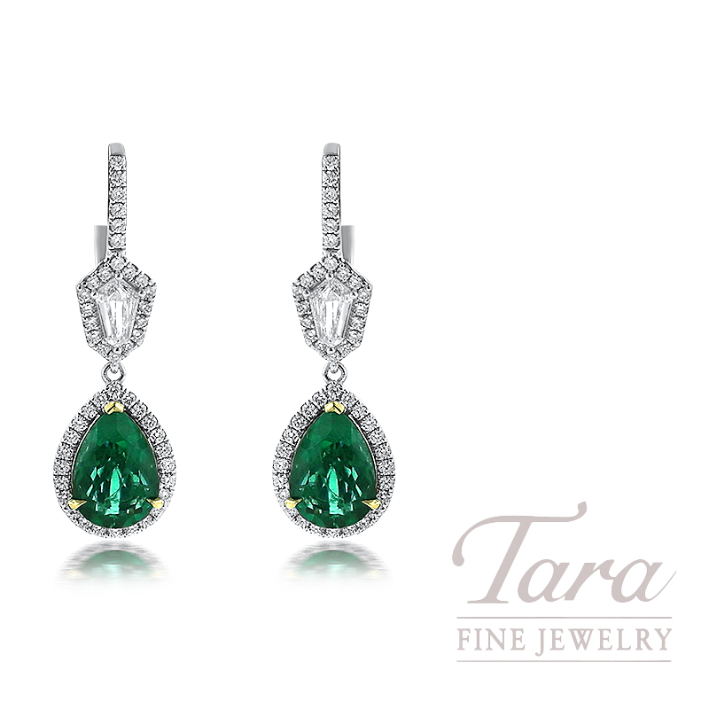 emerald jewelry earrings Tara Fine Jewelry