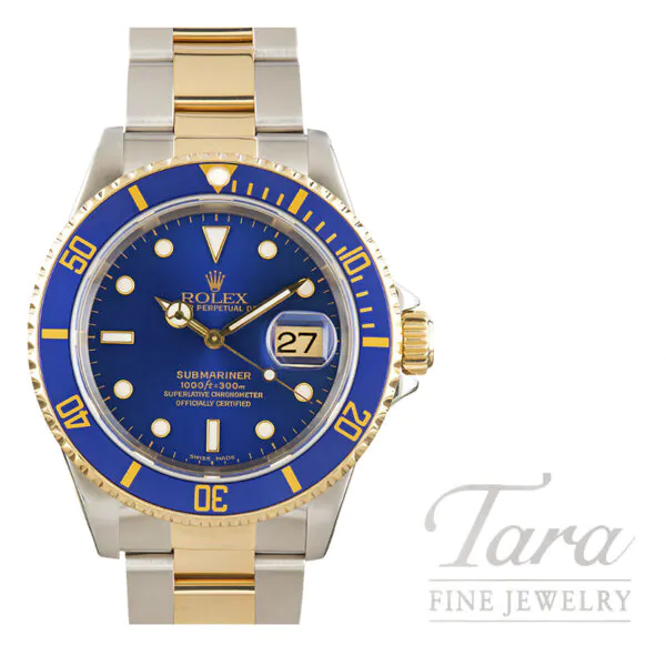 Rolex Submariner Date 40MM 18K Yellow Gold & 904L Stainless Steel Pre-Owned