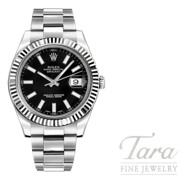 Rolex Datejust 41MM 18K White Gold & 904L Stainless Steel Pre-Owned