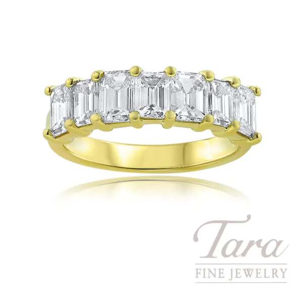 18K Yellow Gold Diamond Ring 2.70TDW