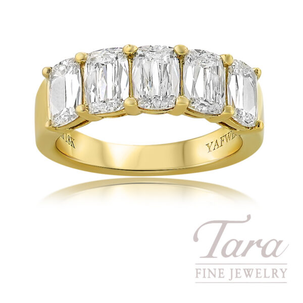 18K Yellow Gold Diamond Band 2.59TDW, 6.8G