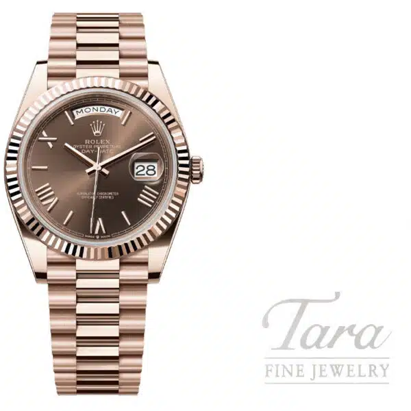 Rolex Day-Date 40MM 18K Everose Gold Pre-Owned