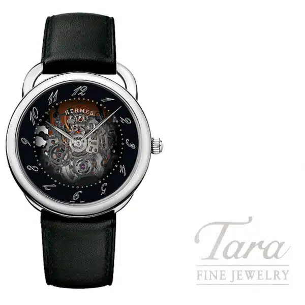 Hermes Arceau Squelette 40MM Stainless Steel Pre-Owned
