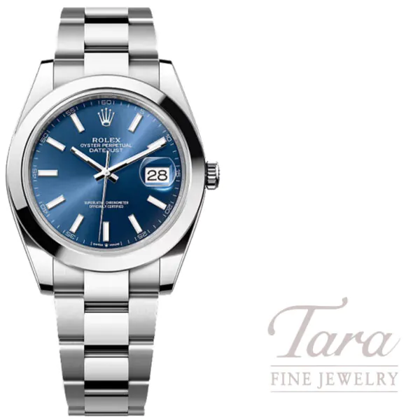 Rolex Datejust 41MM 904L Stainless Steel Pre-Owned Never Worn Timepiece