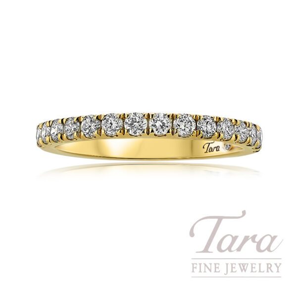 18K Yellow Gold Diamond Band 0.50TDW