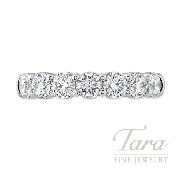 Hearts on Fire 18K White Gold 7-Stone Signature Diamond Band 1.25 TDW