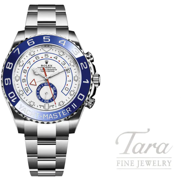 Rolex Yacht-Master II 43MM 18K White Gold and 904L Oystersteel Pre-Owned